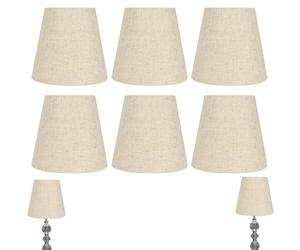 6 abat - jour, petit abat - jour abat - jour classique en tissu seau abat -jour en tissu abat - jour de sol fait à la main set d'abat - jour en forme de tambour abat - jour moderne et simple Home