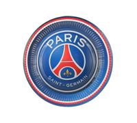 6 Assiettes Psg 23 Cm Taille Unique Rouge