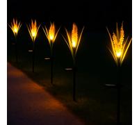 6 balise solaire plante ferny h58cm