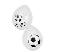 6 Ballons Foot Party 25 Cm Taille Unique Multicolore
