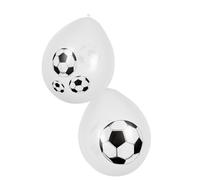 6 Ballons Foot Party 25 Cm Taille Unique Multicolore