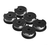 6 Bobines Fil Nylon 0,065" pour Hyper Tough HT19-401 | Compatibilité exacte modèles HT19, HT21, HT22, alimentation automatique, fil nylon