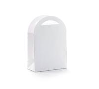 6 Boites Cadeaux Petit Sac Blanc 70x100 Mm