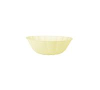 6 bols bio rond feston 14.8cm jaune pastel - 9918269