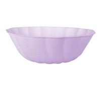 6 bols bio rond feston 14.8cm lilas pastel - générique 9918271 Violet G