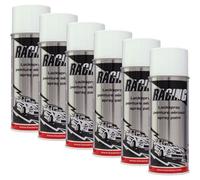 KWASNY_bundle 6 x Kwasny 288 004 Auto-K Racing Laque en spray Blanc brillant 400 ml