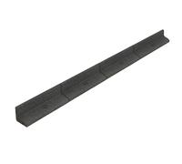 6 Bordures de Jardin 1,2 m Caoutchouc Gris Flexible 7,2 m Jardin Maillet
