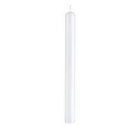 6 Bougies Pilier, Bougies classique blanc 30 x 3 cm, Bougie pour votre bougeoir et Décoration