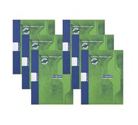 6 cahiers de brouillon - 17x22(cm) - 48 pages - couverture en carton - sans spirale - Clairefontaine - Calligraphe