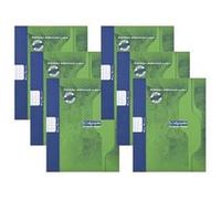 6 cahiers de brouillon - 17x22(cm) - 48 pages - couverture en carton - sans spirale - Clairefontaine - Calligraphe