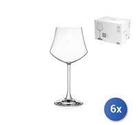 RCR Verres à vin Ego 49,8 cl Verre sonore transparent Pack de 6