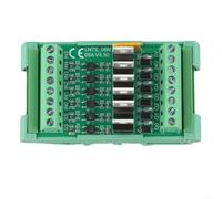 6 canaux pour carte d'amplification plc 24 V CC NPN sortie optocoupleur | 6 canaux, entrée 24 V CC, sortie NPN, isolation optocoupleur, pour systèmes SPS