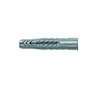 Fischer Cheville universelle UX 10 x 60 mm Nylon multi-matériaux avec collerette - Lot de 6