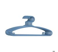 Lot De 6 Cintres Enfant Blanc Plastique Bleu TU
