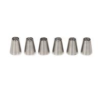 6 douilles fleur en inox Patisse