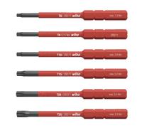 6 embouts slim Torx - isolés 1000 V WIHA