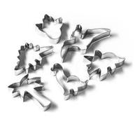 6 Emporte pièce thème dinosaures pour biscuit et gateau