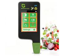 6 en 1ECO 5 + analyseur de testeur de nitrate de poisson, détecteur de rayonnement compteur Geiger, compteur d'eau TDS PPM, testeur pour légumes, fruits, poisson, viande pour la sécurité alimentaire
