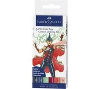 6 Fautres Pitt Artist Pen Comic couleurs G