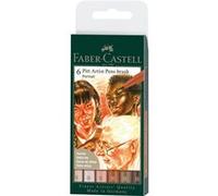FABER-CASTELL Feutre PITT artist pen, étui 'Portrait'