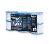 6 filtres pour spa gonflable - Intex