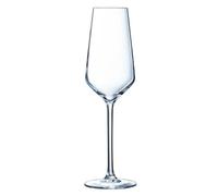 6 Flûtes À Champagne 21cl Ultime - Cristal D'arques - Verre Ultra Transparent Moderne