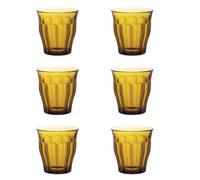 Gobelet Picardie vermeil 25 cl (lot de 6) - Duralex - Jaune - Verre
