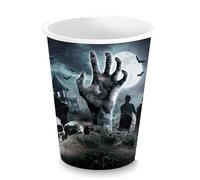 6 Gobelets revenants du cimetière 240 ml - Noir