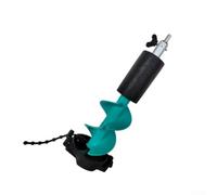 6 Inch Electric Ice Auger Nylon Floating Drill Bit(blue) | Nylon construction, floats on water, shock resistant, 6 inch diameter, winter ice fishing