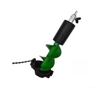 6 Inch Electric Ice Auger Nylon Floating Drill Bit(green) | Nylon construction, floats on water, shock resistant, 6 inch diameter, winter ice fishing