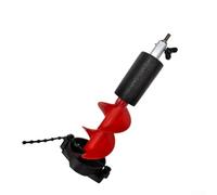 6 Inch Electric Ice Auger Nylon Floating Drill Bit(red) | Nylon construction, floats on water, shock resistant, 6 inch diameter, winter ice fishing