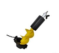 6 Inch Electric Ice Auger Nylon Floating Drill Bit(yellow) | Nylon construction, floats on water, shock resistant, 6 inch diameter, winter ice fishing