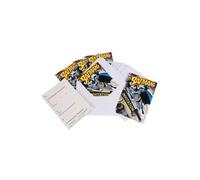 DYNASTRIB- Batman Cartes d'invitation x 6, 9005484, Multicolore, 10 X 15 CM