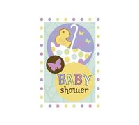 6 Invitations "Baby Shower