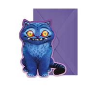 Procos - Cartes d'invitations K-Pop Demon Hunters - avec enveloppes - violet/parme - lot de 6