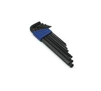 Brüder Mannesmann Jeu de clés mâles coudées 10 mm, 8 mm, 6 mm, 5 mm, 4 mm, 3 mm, 2.5 mm 7 pièces