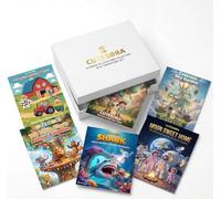 6 Livres Gommettes Enfants 2 Ans, Stickers Repositionnables 3D, Dinosaure Animaux Ferme Océan Espace Voiture, Activité Manuelle Cadeau Garçon Fille 3 Ans, B2