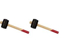(6) Martillo de goma, 65 mm (Lot de 2)
