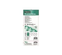 - 6 mm - 34 anneaux - A4 (210 x 297 mm) - 35 feuilles - argent - 100 unités fil de ligature - pour Fellowes Galaxy 500, Galaxy E, Galaxy Wire, Pulsar