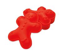 6 moules en silicone Bonhomme pain d'épices Scrapcooking