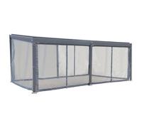 6 Moustiquaires Pour Pergola Bioclimatique Avila 6 X 3,5 M - Hespéride Multicolore