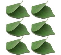 6 Notes Autocollantes (300 Feuilles) Bloc-Notes Post-It Green Leaf Rappel Autocollant Pour Éviter L'oubli, Adapté Au Bureau, À L'école Et À La Maison