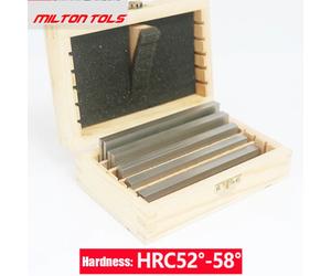 6 paires 12 pièces bloc de jauge à tampon parallèle en acier allié CNC tampons de fraisage ensemble 120mm x (10-35Mm) pour étau fraiseuse tour
