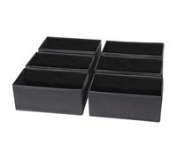 6 paquets de boîtes de rangement pliables en tissu, organisateur de commode, paniers en tissu, contenants, diviseurs pour vêtements, sous-vêtements, soutiens-gorge, chaussettes, lingerie, pantalons be