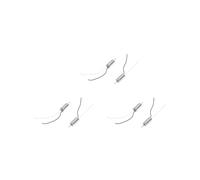 6 Pcs 3.5V 7mm X 16mm Cylindre Moteur Sans Noyau pour Modele D'Avion Jouet