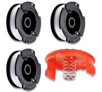 6 PCS Bobine,2 PCS Capuchons de bobine,Cache-bobines pour coupe,compatible avecBlack & Decker Grass Trimmer Replace GL250, GL310, GL360 Spools String Trimmers Tool,trimmer Spool Line(2 Spring)