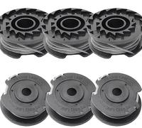 6 PCS Bobines de Fil Bobine,Bobine de Fil de Rechange,Coupe Bordure Universel,Accessoire pour coupe,Compatible avec BOSCH easygrasscut 23, 26,18, 18-230 type 23/26 SL