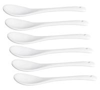 6 pcs. cuillères à oeufs en PORCELAINE - Coquetiers Cuillères - Cuillères à dessert - Coutellerie