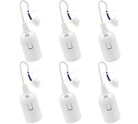 6 PCS Douille de Lampe E27 Support d'ampoule E27 avec Câble 4A 250V