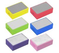 6 Pcs Éponges de Ponçage,Blocs de Ponçage En BéTon, tampons de polissage diamant de 60#100#200#400#600#1000#Grain éponge a poncer de Grossier pour Carrelage Porcelaine Pierre CéRamique et du verre